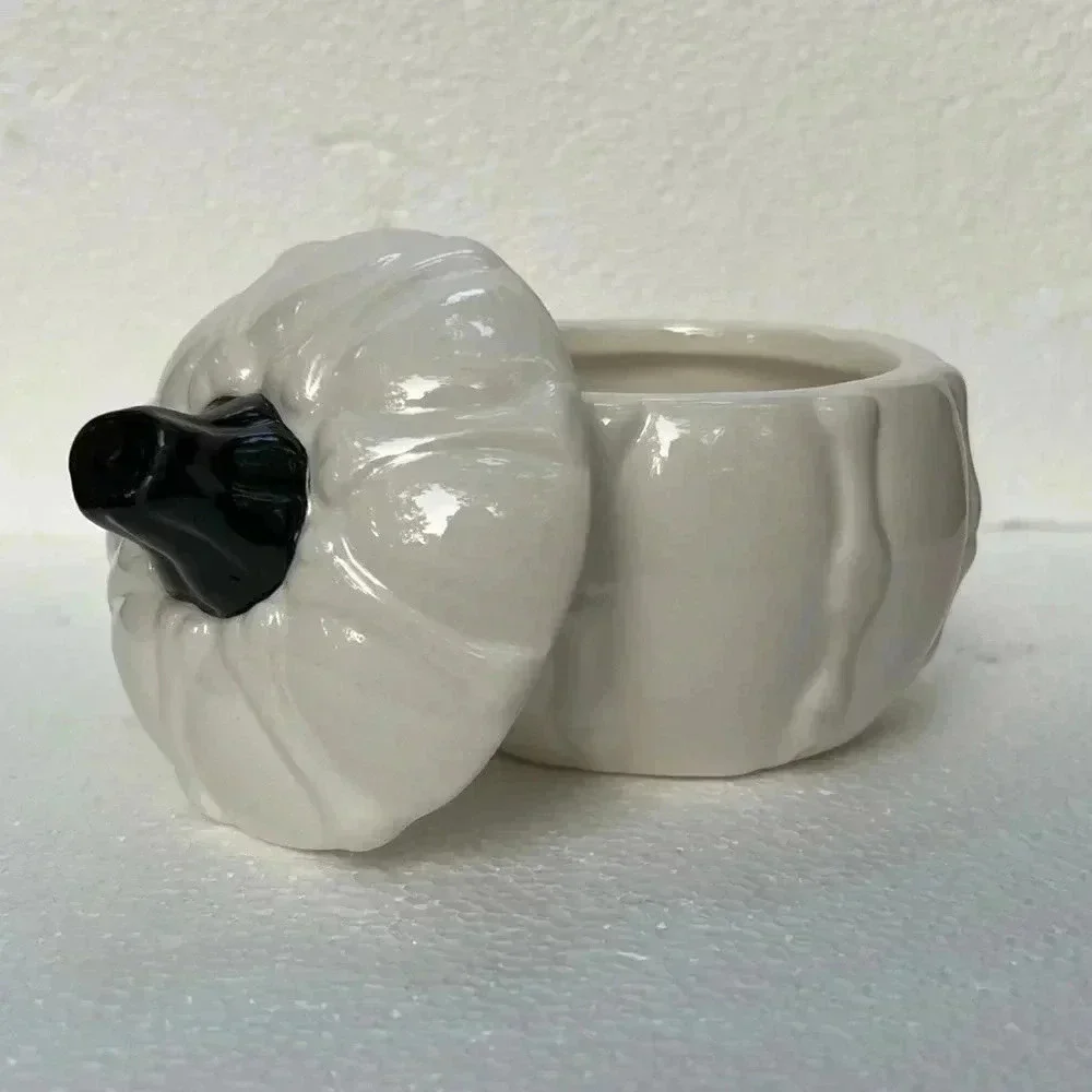 Pumpkin Bones Halloween Milk Cream & Sugar Set
